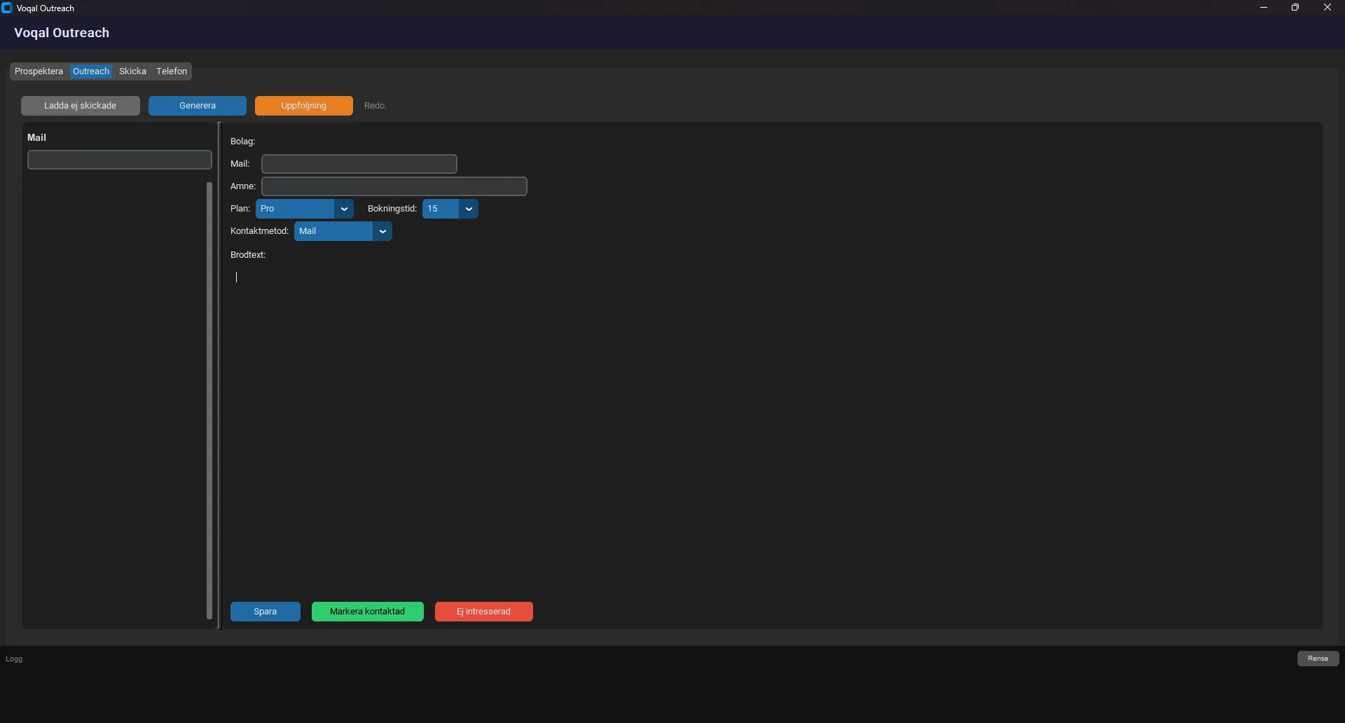 Outreach-app